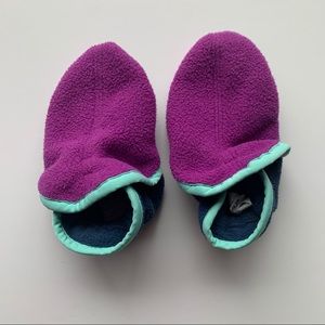 Patagonia Baby Synchilla Booties, Purple, 12-24M